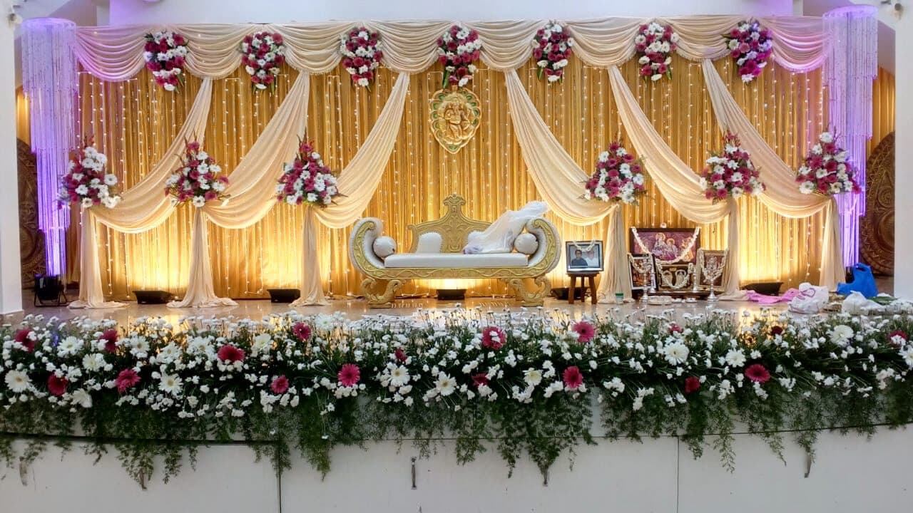 Elegant event decoration by Siva Events